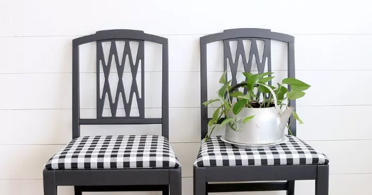 How to Reupholster a Dining Chair and Make It Look Like New