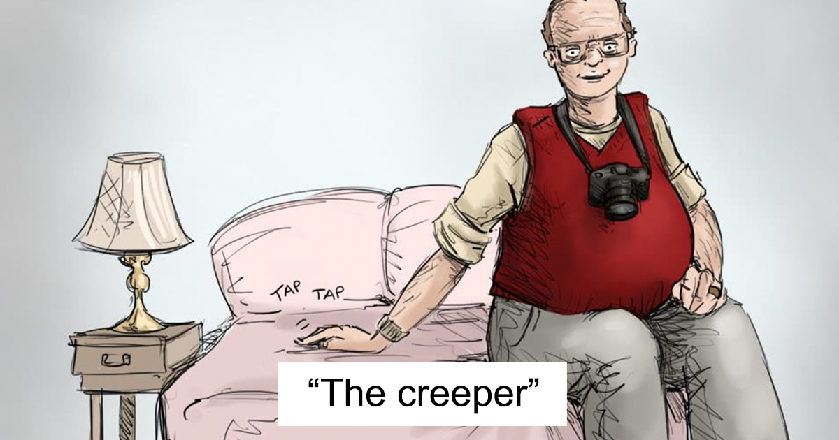 Artist Illustrates Stereotypical Male And Female Photographers And People Are Saying It’s Spot On