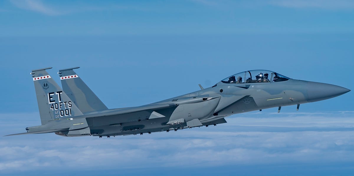 Air Force Finally Has Its First F-15EX: New F-15 Specs, Details