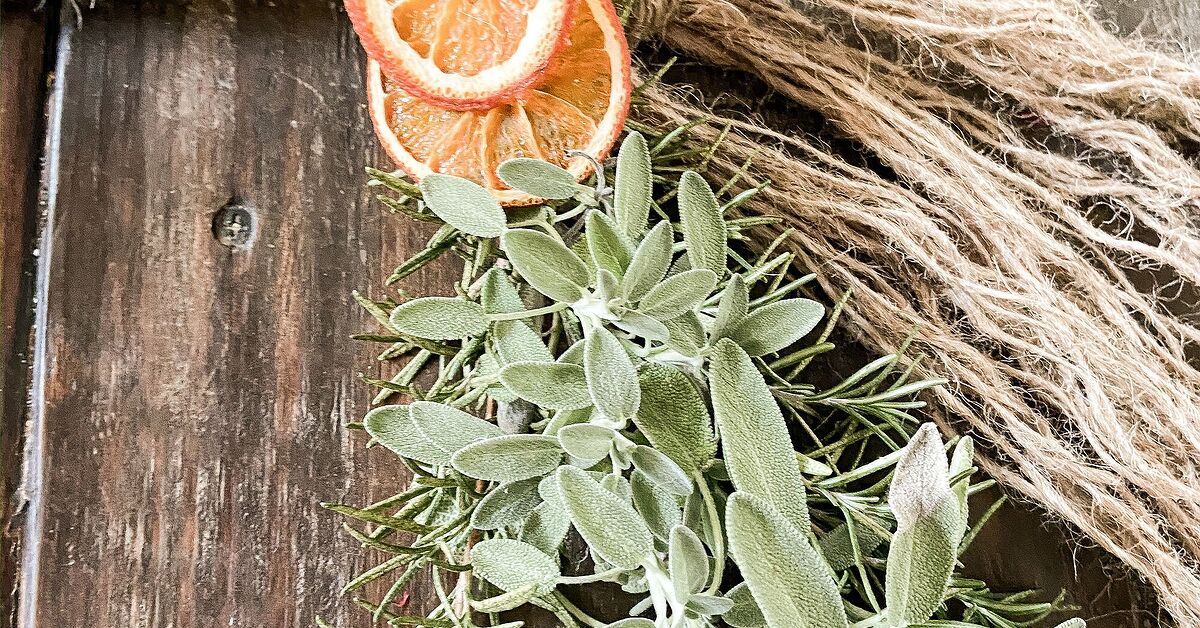 How to Make Herb Garland