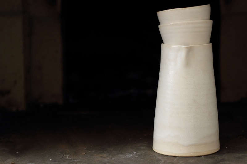 Pitcher, Nesting Cups: The Small-Space Serving Set That Does More