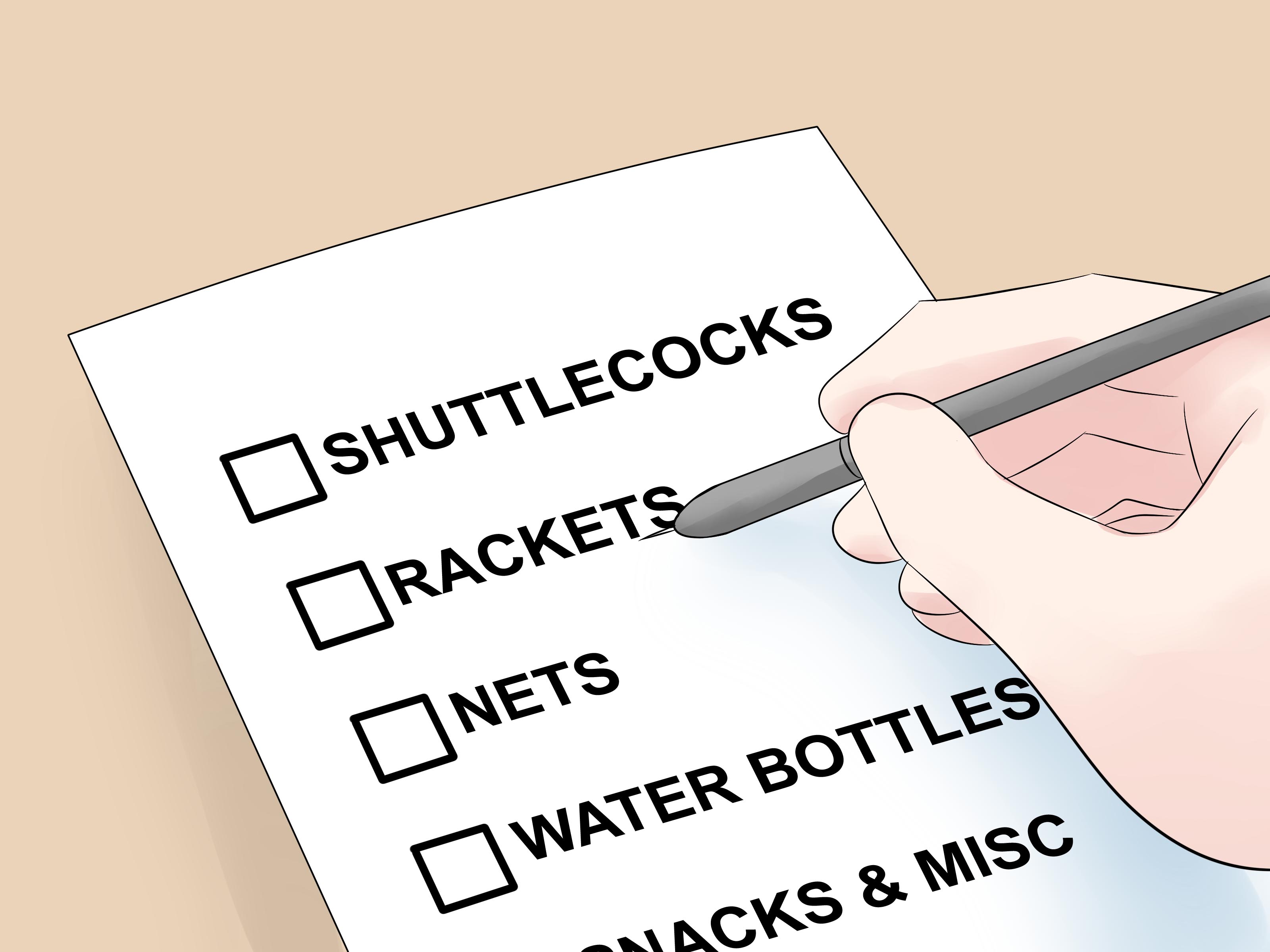 How to Organize a Badminton Tournament: 9 Steps
