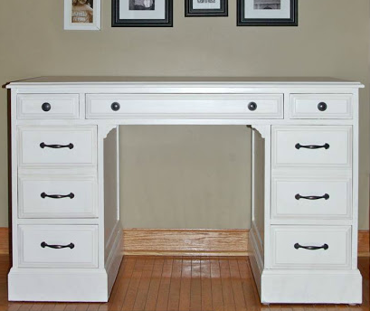 Pottery Barn Inspired Desk Makeover