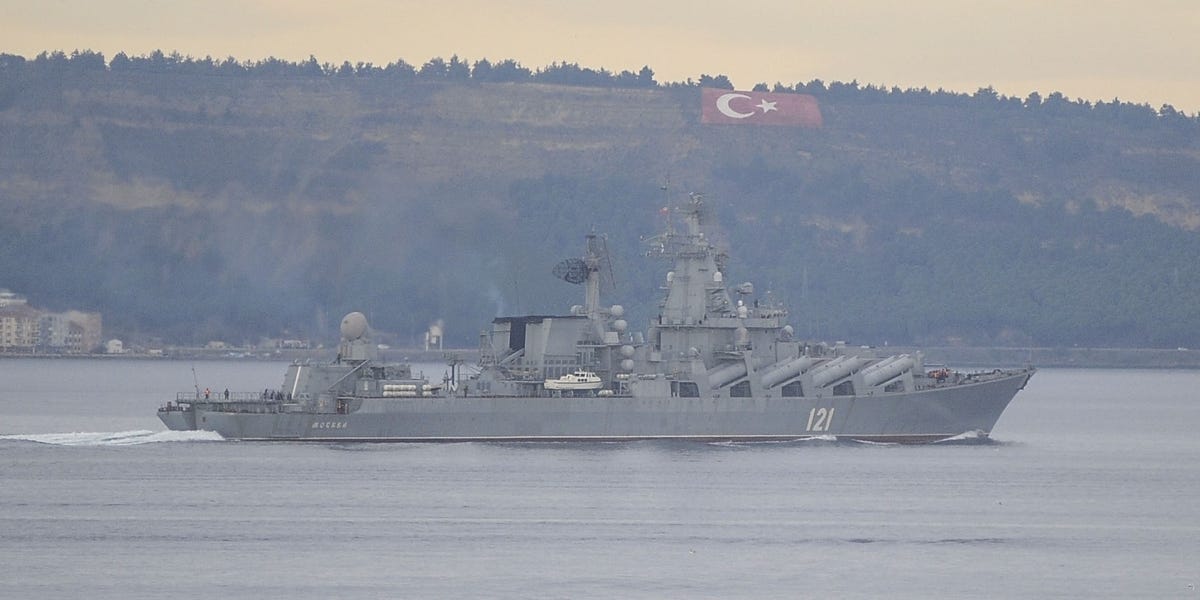 Ukraine Sinks Russian Cruiser Moskva, the Largest Warship Sinking Since WWII