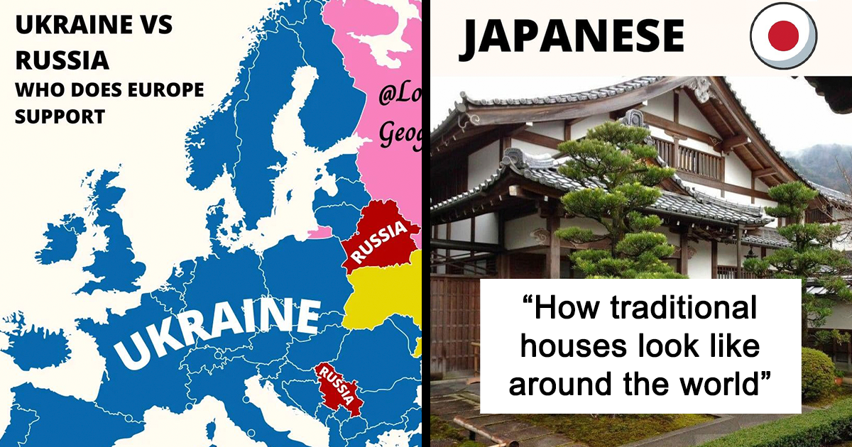 30 Unusual Maps That Might Change How You See The World, As Shared On This Instagram Account