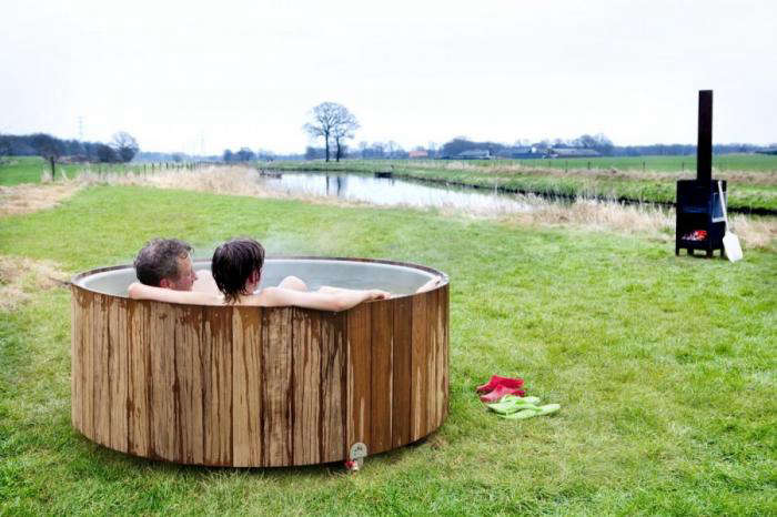 Wooden Dutchtub from Weltevree