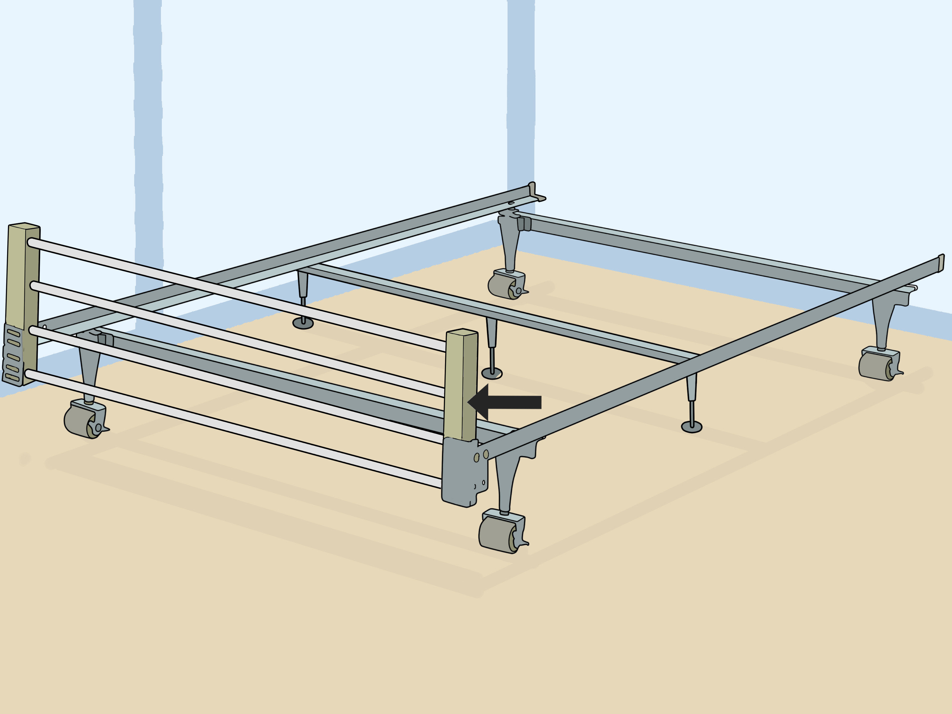 How to Put Together a Metal Bed Frame: 8 Steps