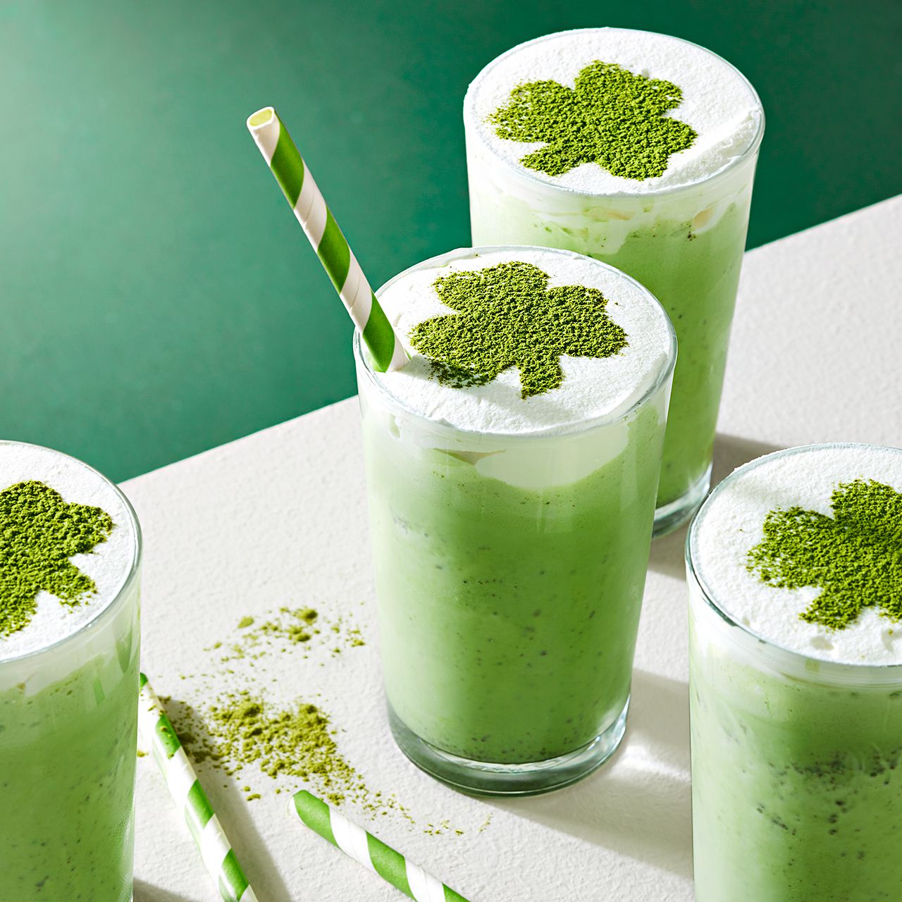 Mint Matcha Milkshake Recipe