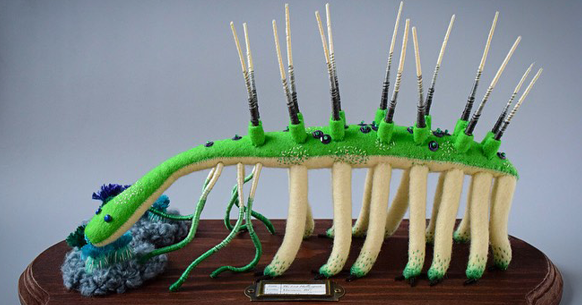 40 Handcrafted Felted Creatures By This Japanese Artist That Are Equal Parts Adorable And Strange