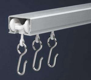 Straight Cubicle Curtain Track