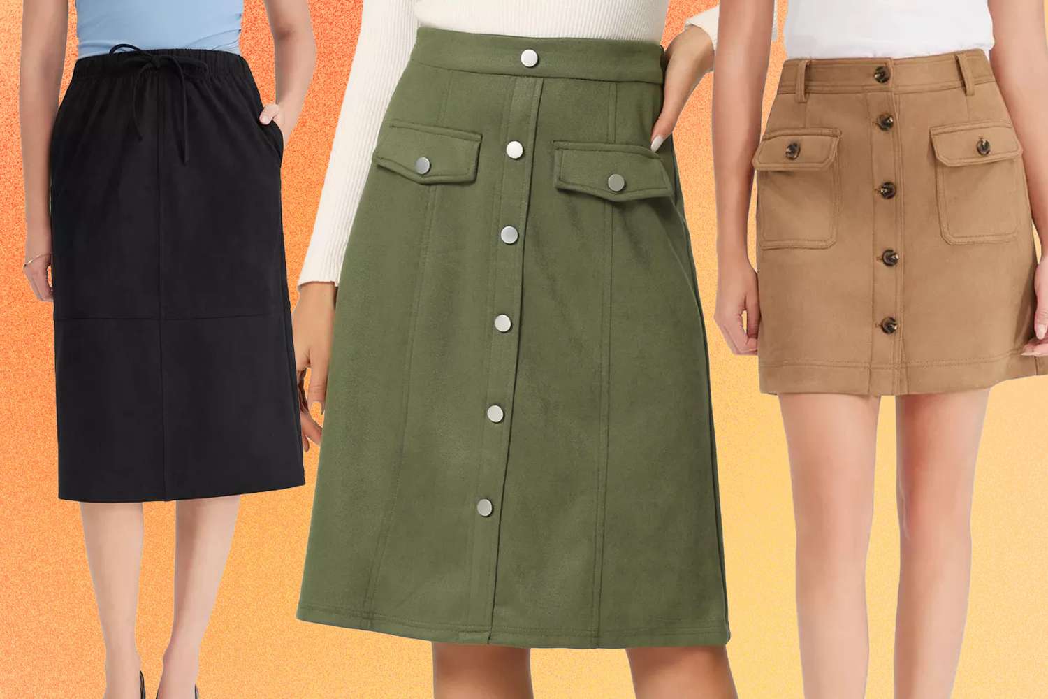 These 10 Suede Skirts Are All Under $45 at Target
