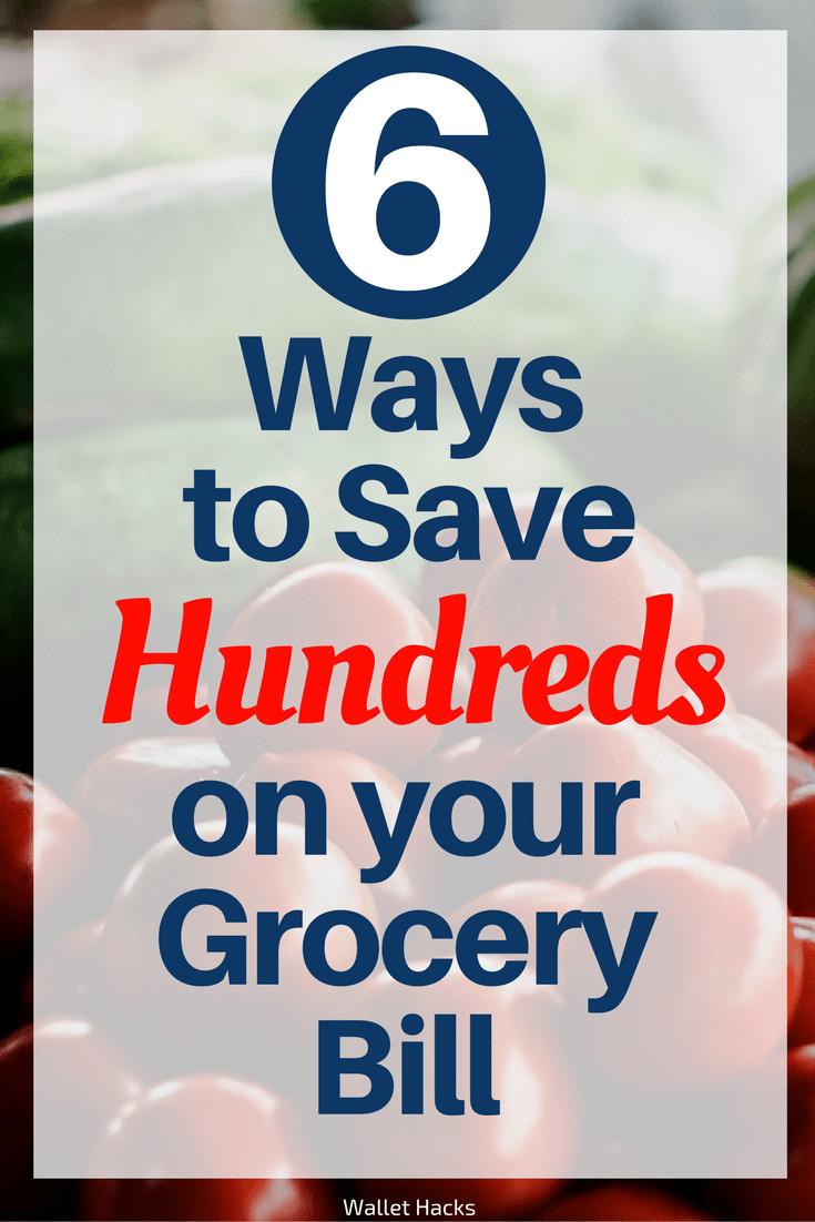 7 Ways To Save Hundreds On Your Grocery Bills