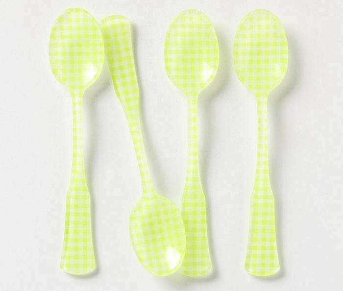 Checkered Tea Spoons