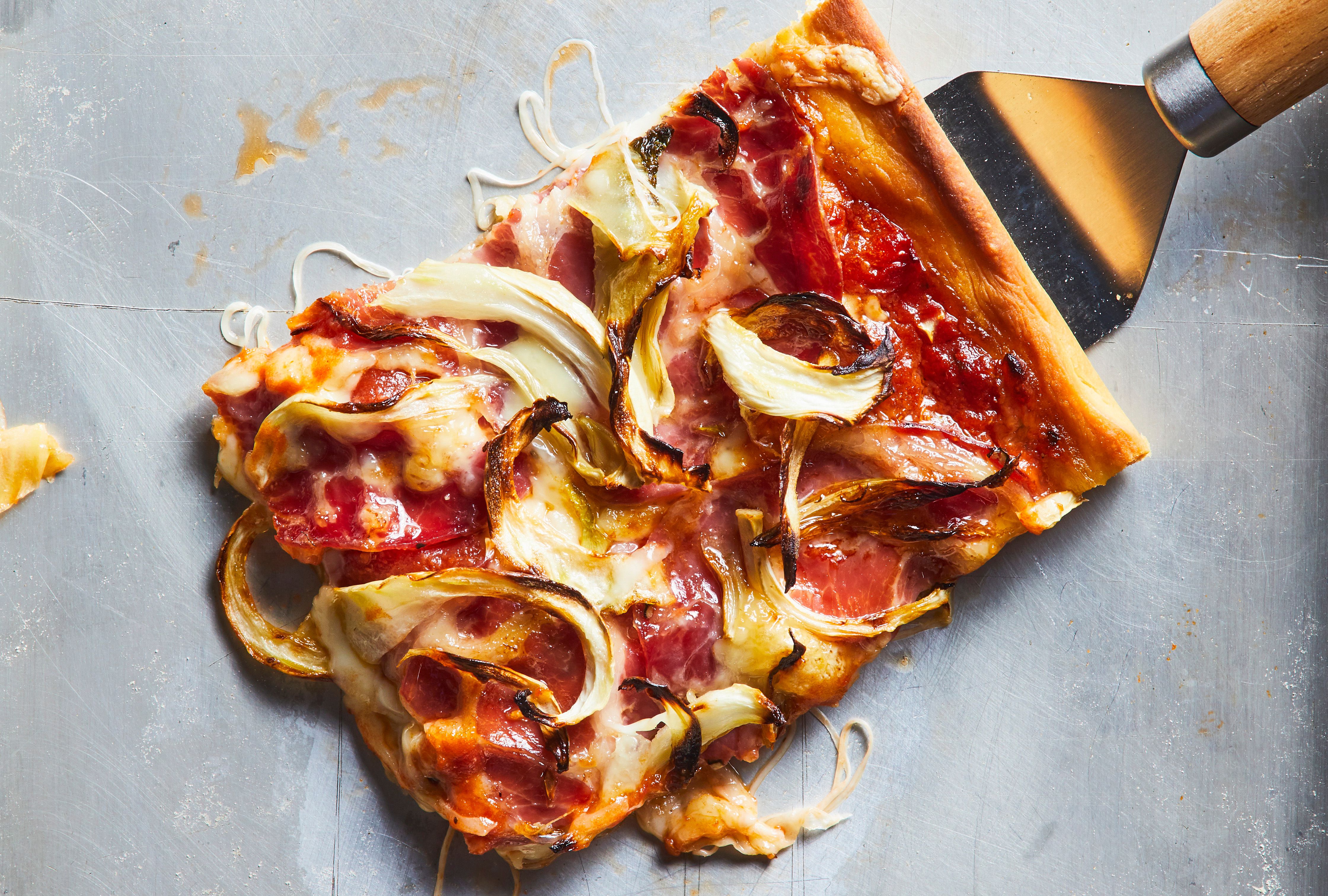 Grandma Pizza With Capocollo and Fennel Recipe