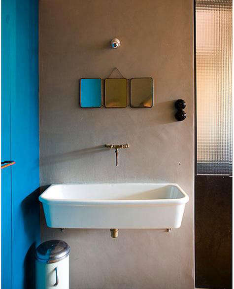 Design Sleuth: Triptych Metro Bath Mirror from Roost