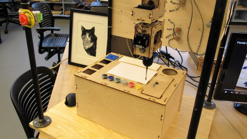 Color Your World With This CNC Painting Robot