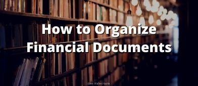 How to Organize Your Financial Documents Like the Library of Congress