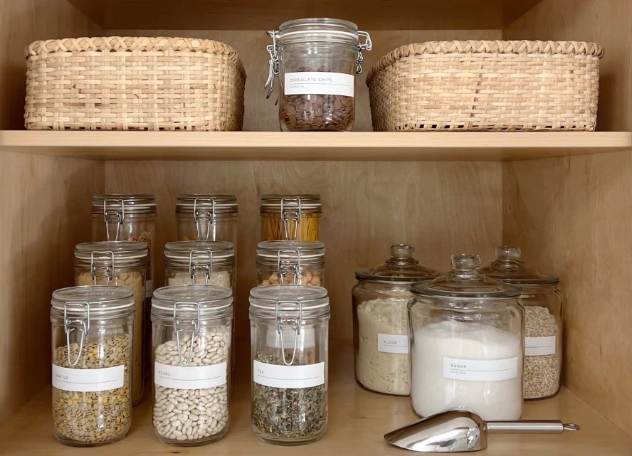 The Organized Pantry: Designer Kara Mann Launches a New Line of Pantry Storage Staples