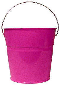 Solid Color Decorative Pails