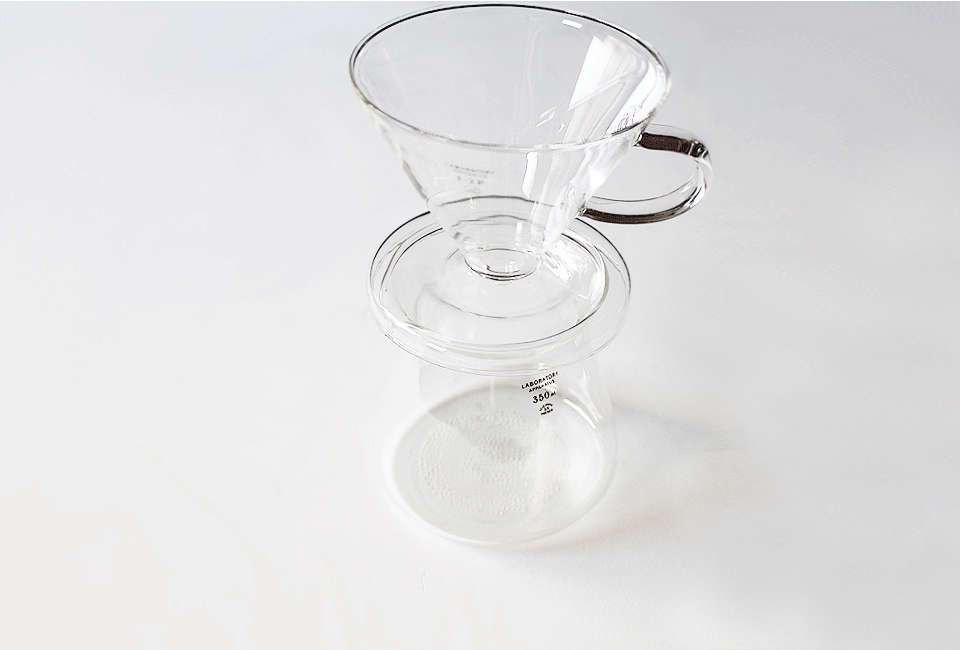 Puebco Glass Coffee Dripper Set