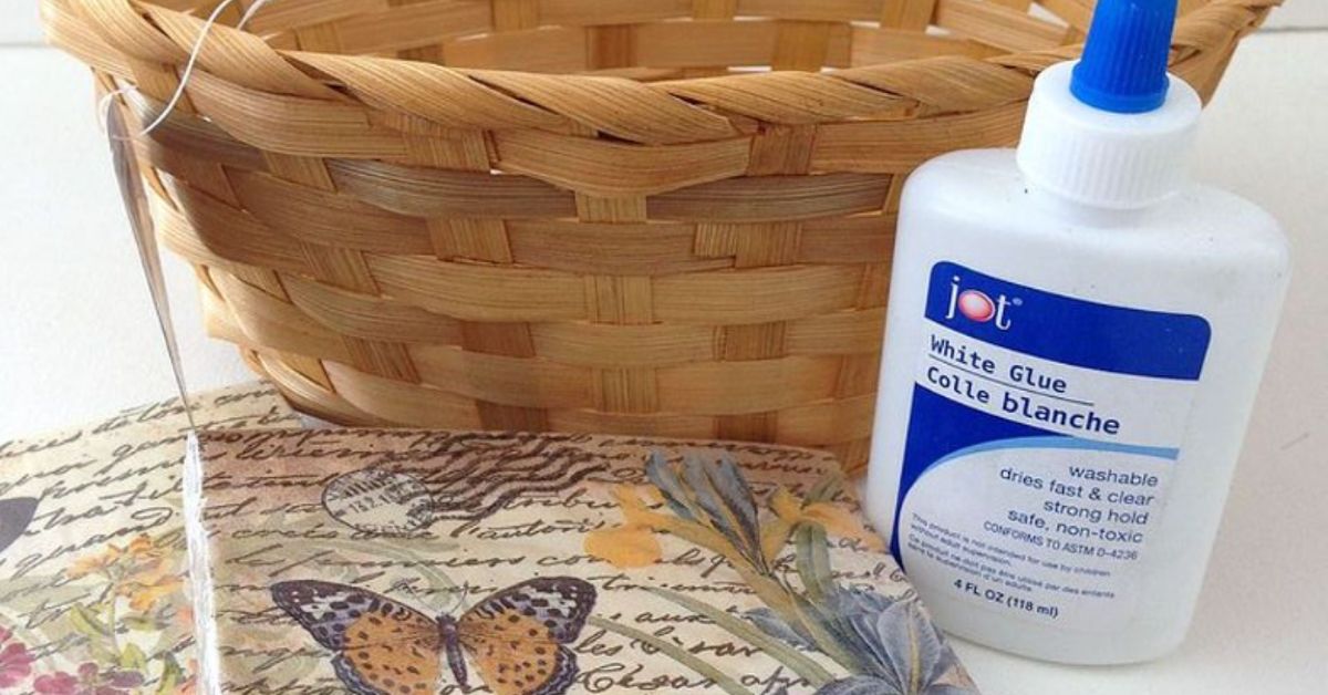 How to Decoupage a Bread Basket