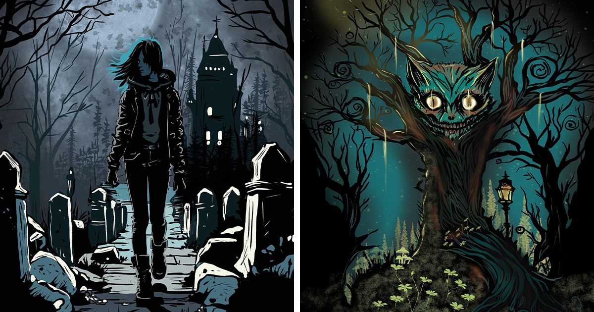 21 Spooky Digital Artworks That I Made
