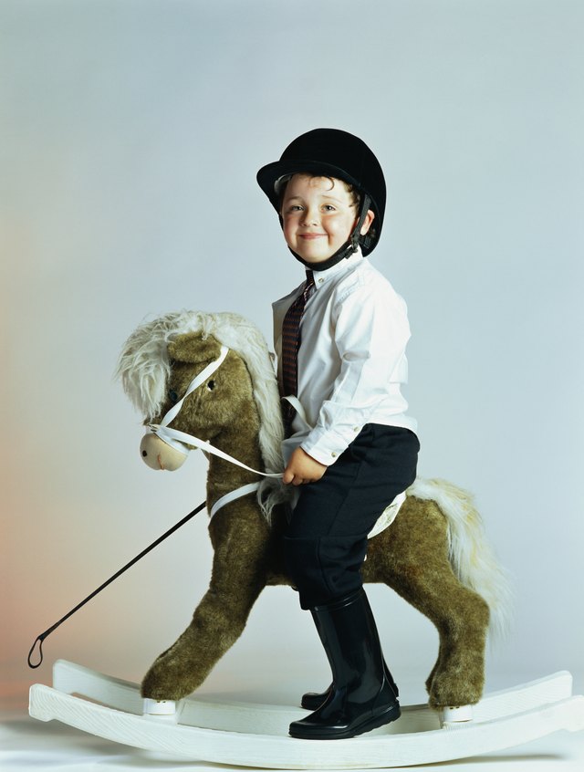 How to Make Hair Out of Yarn for a Rocking Horse