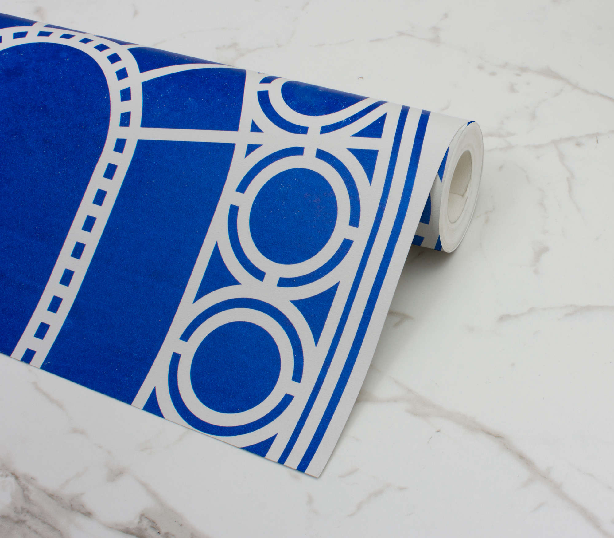 Palladian Wallpaper – Blue